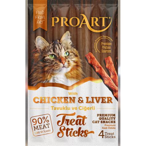 Treat Sticks With Cihcken And Liver For Cats Proart®