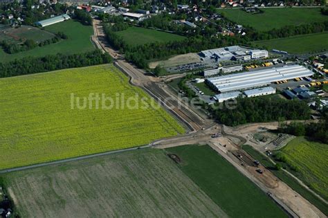 Stahnsdorf Aus Der Vogelperspektive Ausbau Der Ortsumgehung Im