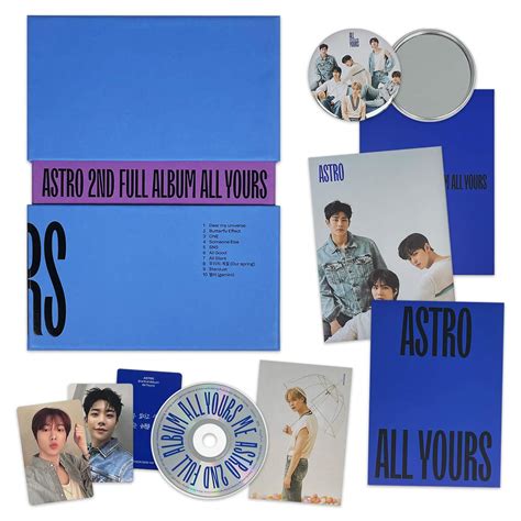 ASTRO 2ND FULL ALBUM ALL YOURS CD Photobook Digipak Cover