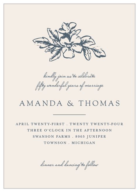 Vow Renewal Invitations Renew Your Love With Basic Invite