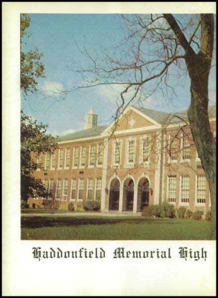 Explore 1961 Haddonfield Memorial High School Yearbook, Haddonfield NJ ...