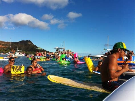 Floatopia During Spring Break Waikiki Tradition Miss Hawaii Spring