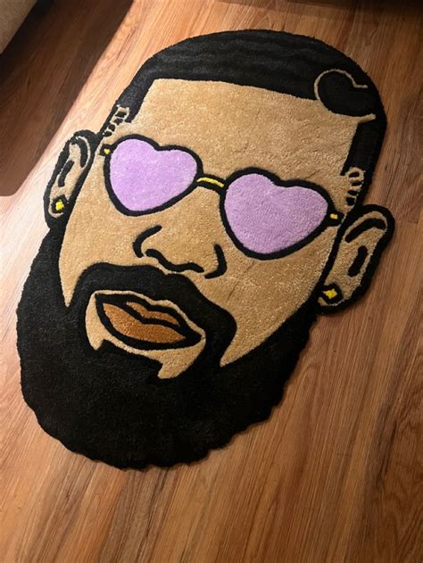 Custom Drake Rug Funky Rugs Cool Rugs Tufting Diy Graphic Rug Dorm