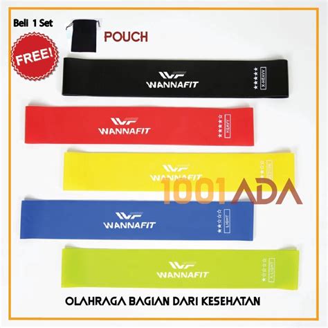 Jual RESISTANCE BAND LOOP KARET Olahraga ELASTIS TALI YOGA FITNESS GYM