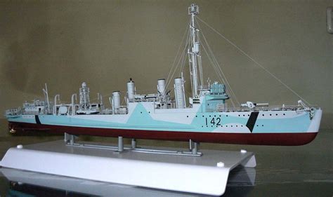 1240 Hms Campbeltown Revell Warship Model Model Ships Campbeltown