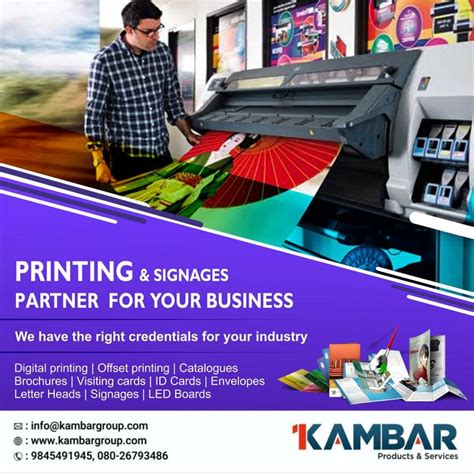 Printing And Signage Brochure Print Signage Prints
