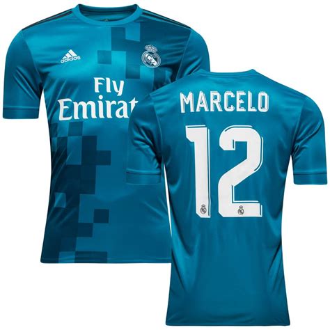 Real Madrid 3ème Maillot 2017 18 MARCELO 12