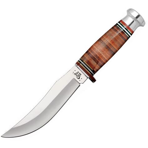 Case 10342 Hunter Fixed Stainless Upswept Skinner Blade Knife With