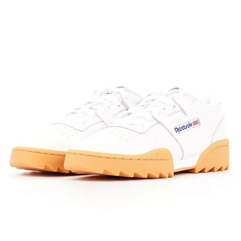 Reebok Workout Ripple Og White Dark Royal Red Gum P41621 360870 Image Kluid Magazine