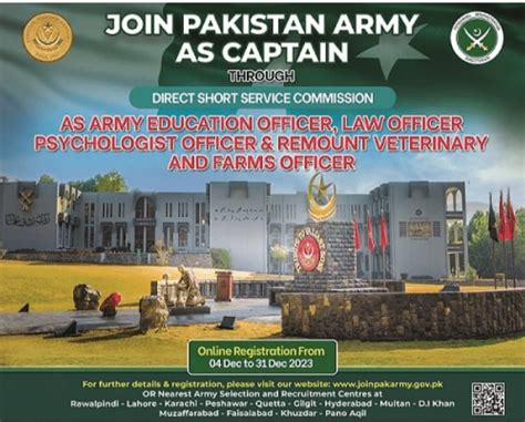 Join Pakistan Army As Captain Latest Jobs Online Apply