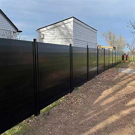 Horizontal Aluminum Privacy Fence Panels Vinyl Fence Canada