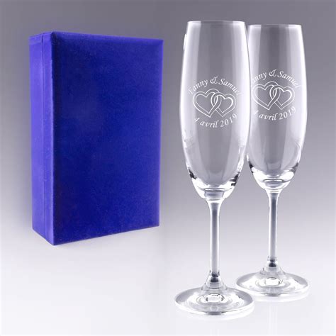 Coffret Fl Tes Champagne C Urs Personnaliser