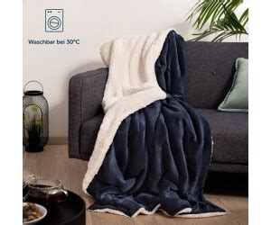 Blumtal Sherpa Decke Kuscheldecke Flauschig Decke Fleecedecke