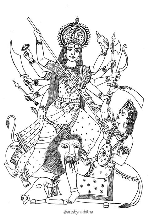 Mahishasura Mardini Devi Navratri Navadurga Durga Dussehra