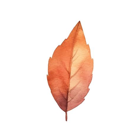 Premium Vector | Watercolor autumn leaves