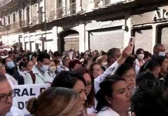 M Dicos Protestan En Cdmx Se Enfrentan Con Polic As Grupo Milenio