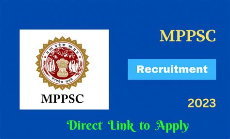 MPPSC Assistant Professor Recruitment 2023 यह स कर डयरकट आवदन