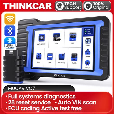 MUCAR VO7 Car Scanner OBD2 Diagnostic Tool OE Levle Full Systems 28