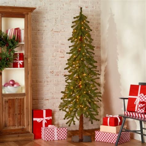 National Tree Company Hickory Cedar 5 Foot Prelit Christmas Tree With