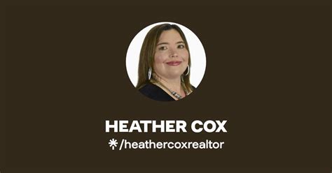 Heather Cox Realtor Instagram Facebook Linktree