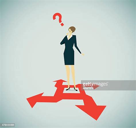 194 Confused Woman Question Mark High Res Illustrations Getty Images