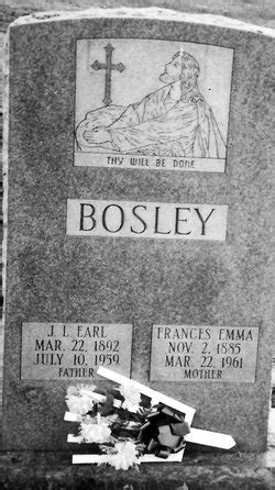 Joseph Lee Earl Bosley (1892-1959) - Find a Grave Memorial