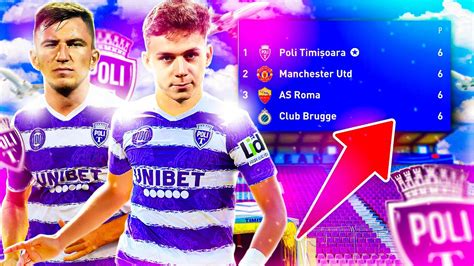 Reconstruim POLI TIMISOARA In FIFA 22 LIGA A 2 A YouTube