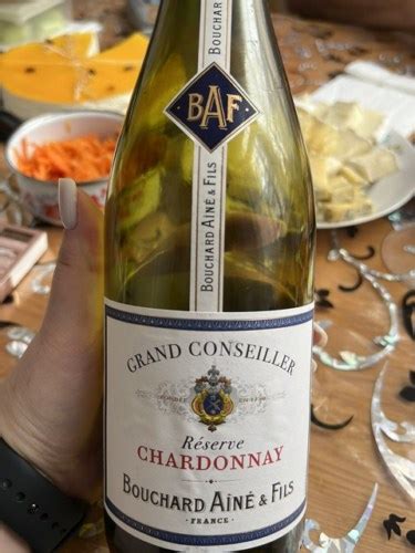 Bouchard A N Fils Grand Conseiller Reserve Chardonnay Vivino