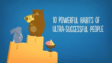 10 Powerful Habits Of Ultra Successful People Youtube