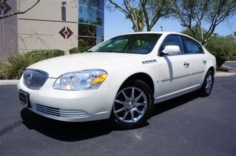 Purchase Used 07 Lucerne Cxl Pearl White Only 37k Miles Leather Sunroof
