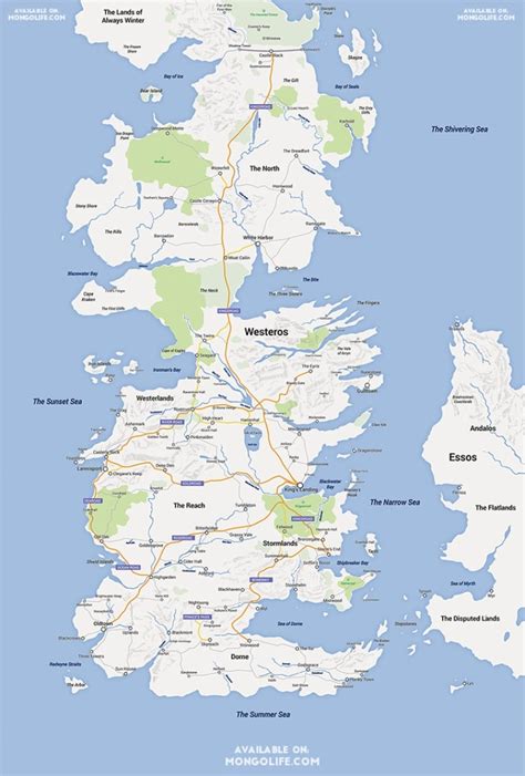 Game of Thrones fan makes Google-style map of Westeros | CBC News