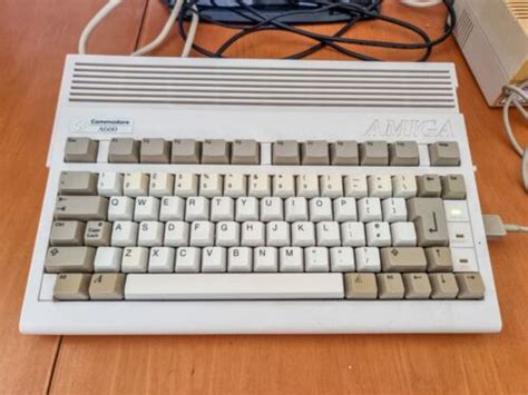 Commodore Amiga 600 With Kickstart On CF And LOTS Of Disks EBay