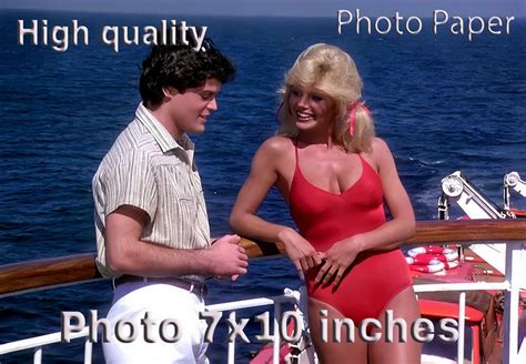 Loni Anderson Donny Osmond LOVE BOAT PHOTO HQ 10x7 Inches 01