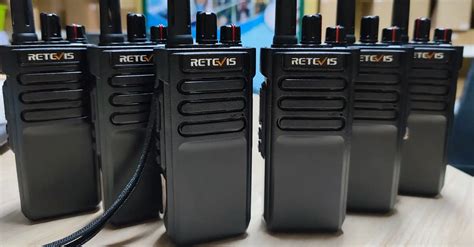 Retevis Rt29 Long Range Two Way Radio With Ip55 Speaker Mic 6packs