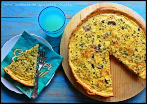 Receitas de quiches Receitas fáceis rápidas e saborosas