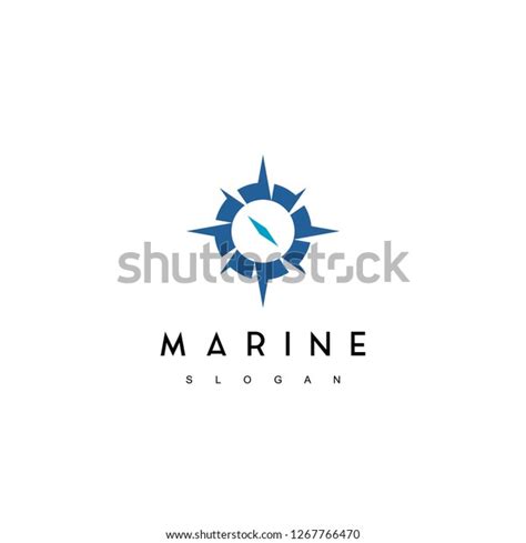 Marine Logo Design Inspiration Stock Vector Royalty Free 1267766470