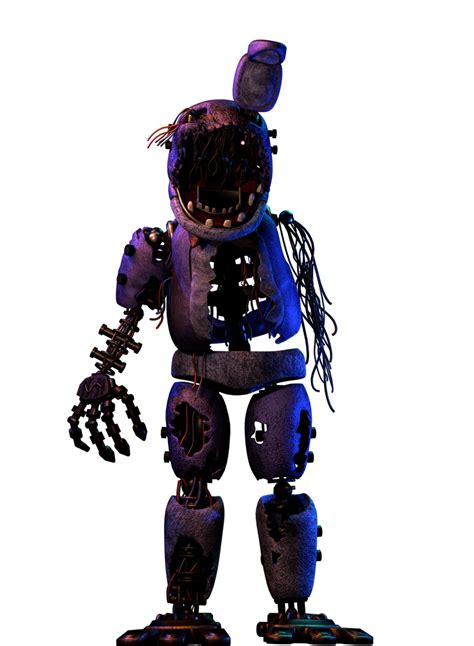 C4d Fnaf2 Star Rotten Bonnie By Zailynth On Deviantart