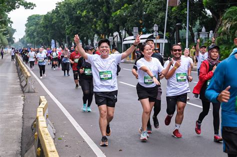 Menparekraf ASN Runner Collaborun Wonderful Run Semarakkan Sport