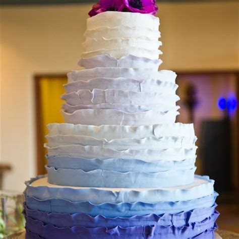 Purple Ombre Cake Ombre Cake Cake Cake Decorating