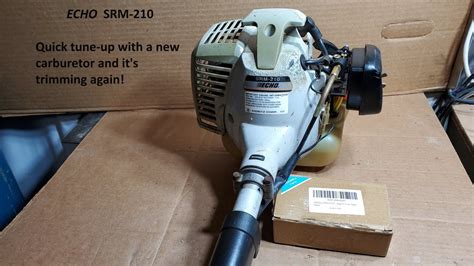 Echo Srm Line Trimmer Tuneup Youtube