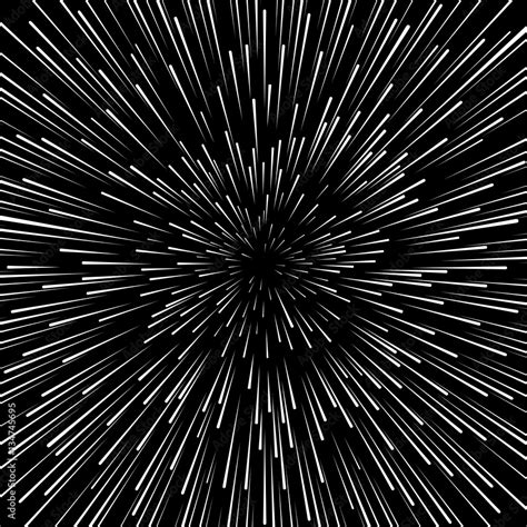 Speed Warp Vector Background Radiator Hyperspace Star Wars Zoom Effect