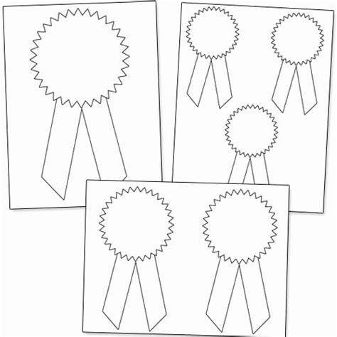 30 Free Printable Award Ribbons Example Document Template