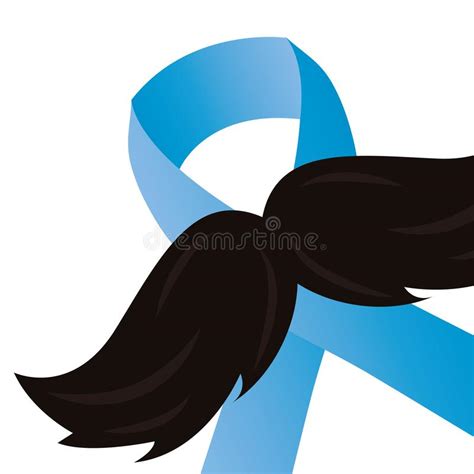 Dia Do C Ncer Da Pr Stata De Movember Ilustra O Do Vetor Ilustra O