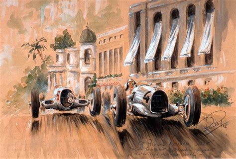 Grand Prix De Monaco 1935 Art Robroy