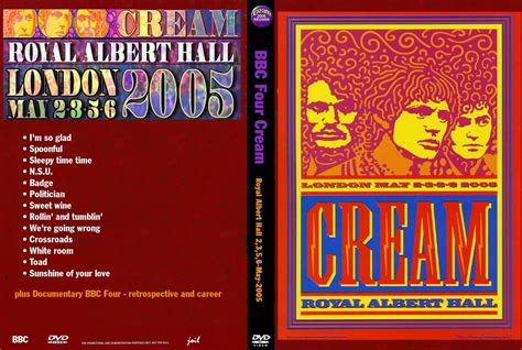 classic dvd: Cream - BBC Four Cream (Royal Albert Hall 2005)