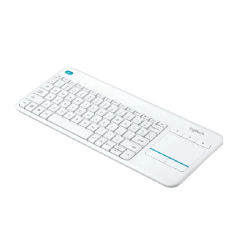 Elit Store Logitech K400 Plus Keyboard Wireless Touchpad Untuk Pcsmarttv White