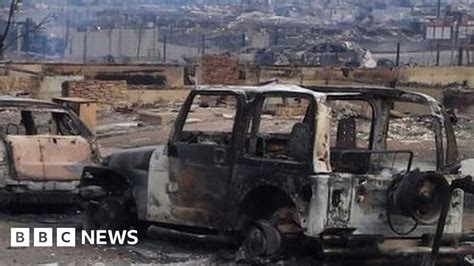 Canada Wildfire Images Show Fort Mcmurray Devastation Bbc News