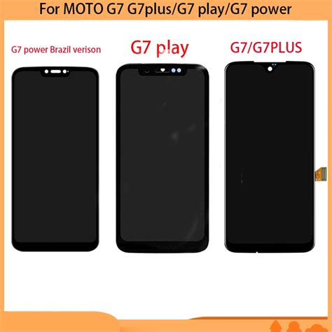 Amoled Lcd Para Motorola Moto G7 G7 Power Display Xt1955 G7 Plus