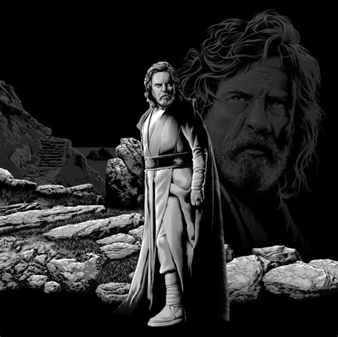 The Last Jedi Gregory Titus Illustration Star Wars Episode Iv Star