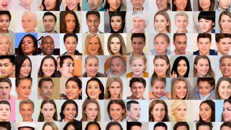 Ressource 100 000 Visages Générés Par Lintelligence Artificielle